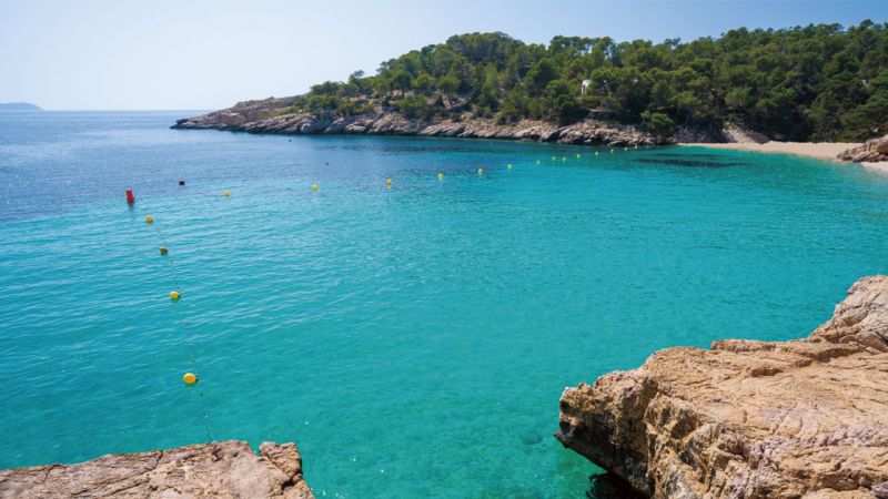 Playas de Cala Salada y Cala Saladeta