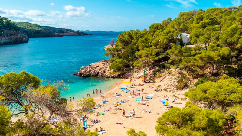 Playa de Ibiza Cala Salada