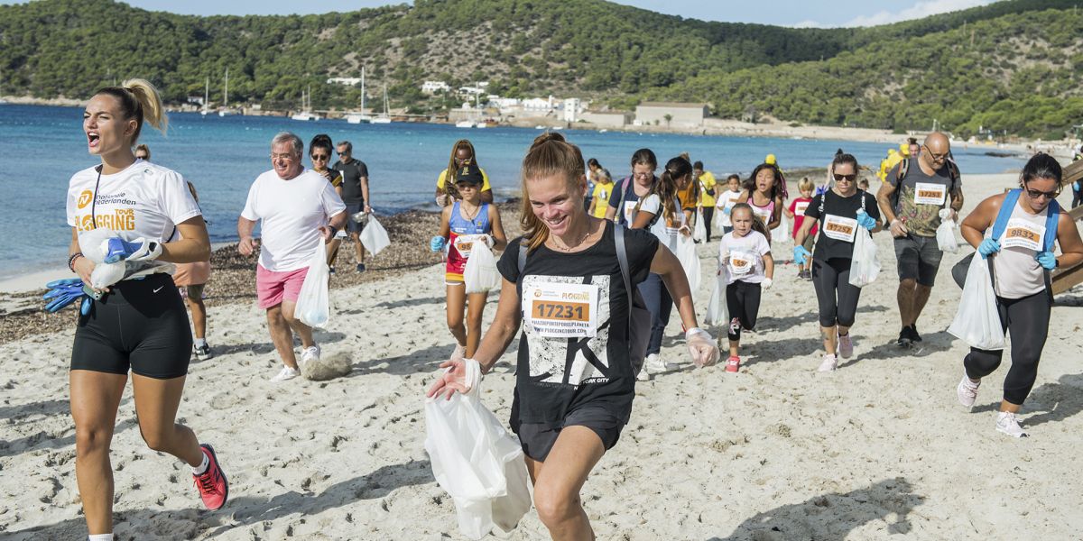 Ibiza celebrates a new edition of the Nationale-Nederlanden Plogging Tour